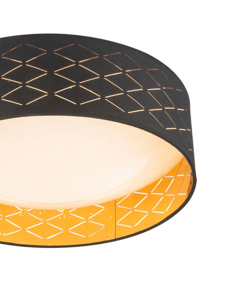 Led plafonniere Clarke Ø 40cm Globo 9007371375158