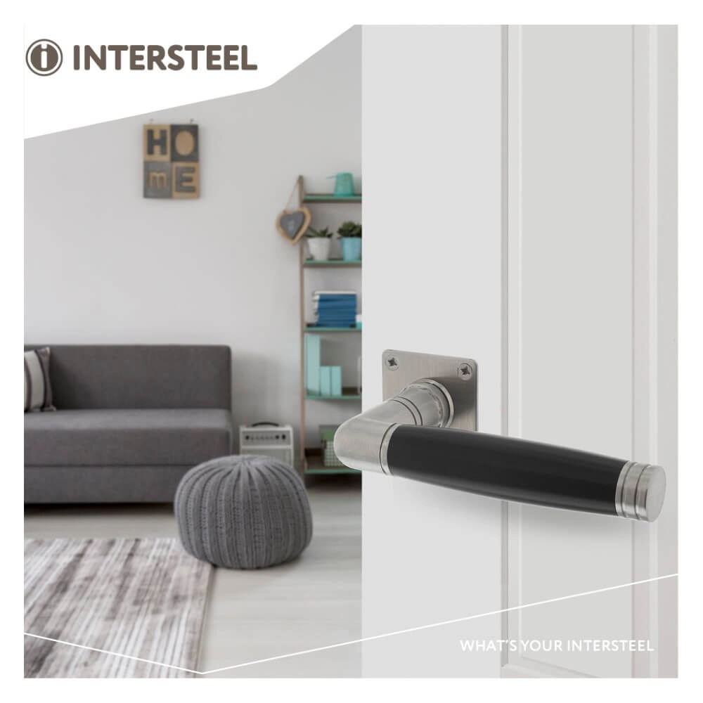 Deurklink Ton 212 vierkant RVS Intersteel 8714186557037