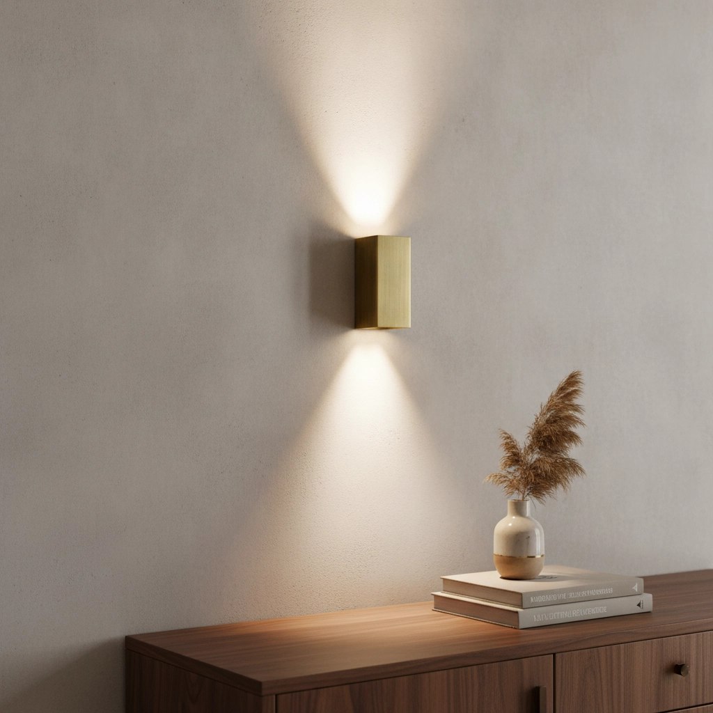 Wandlamp Dante antiek brons