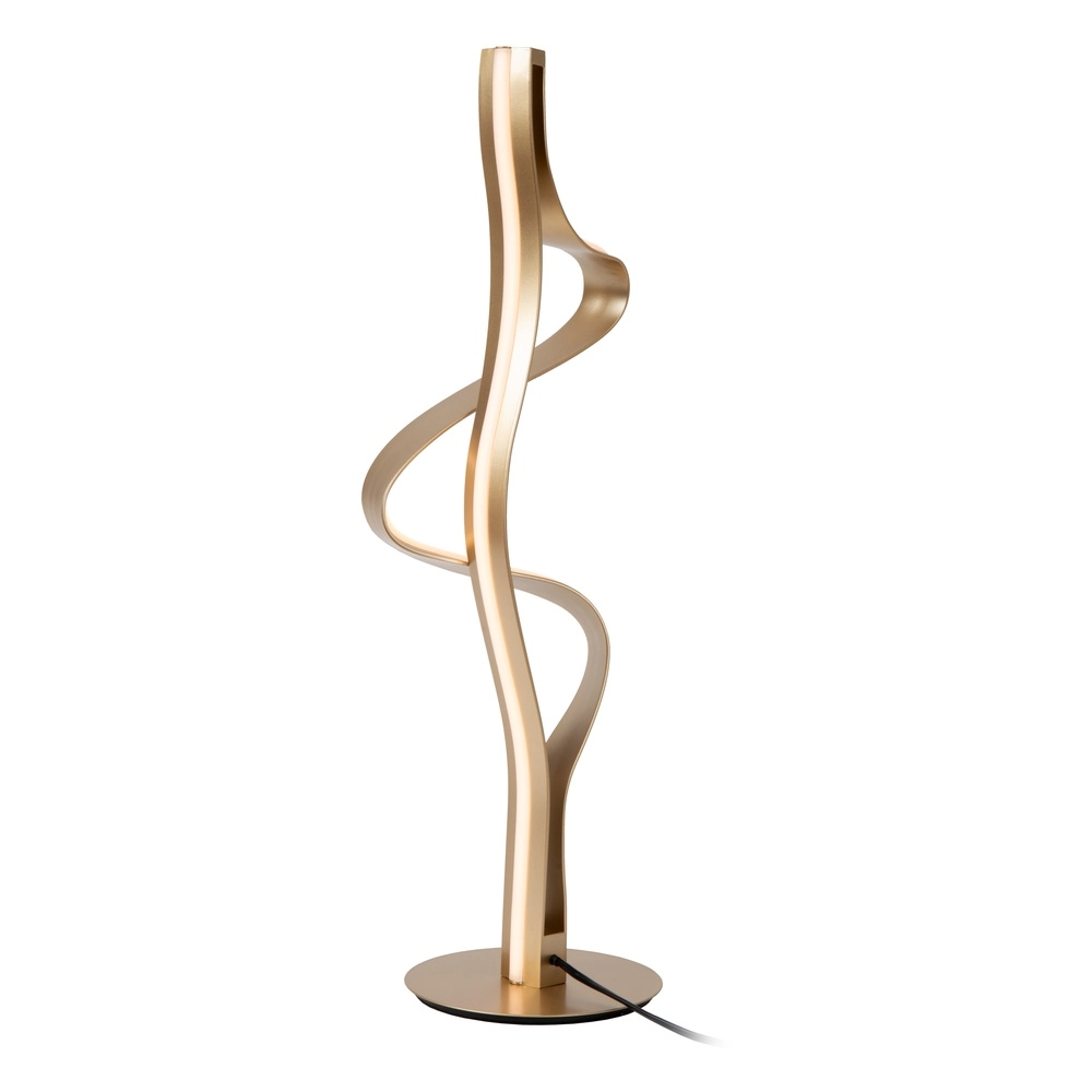 Tafellamp Lambada krul goud Premium by Lucide 5411212520876