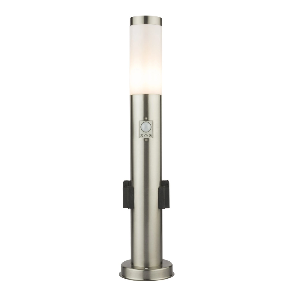 Tuinlamp Boston I RVS met stopcontact Globo 9007371353026