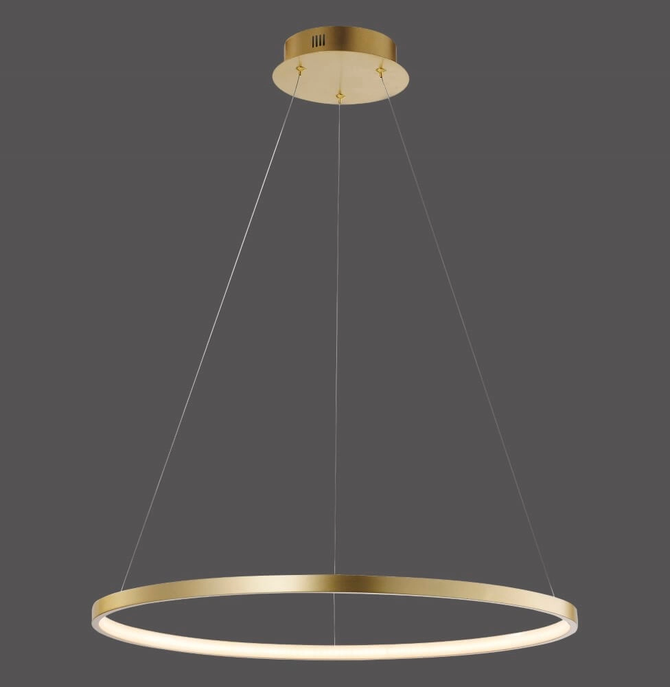 Ronde hanglamp Circle goud Ø 60cm Just Light 4043689960414