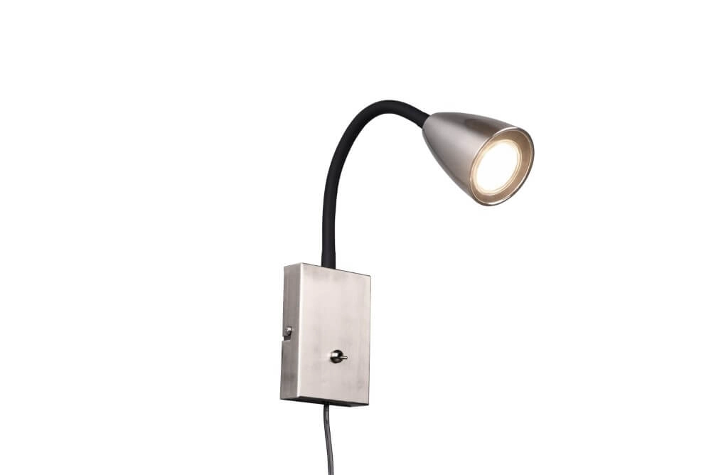 Flexibele leeslamp Wanda RVS Trio 4017807524017