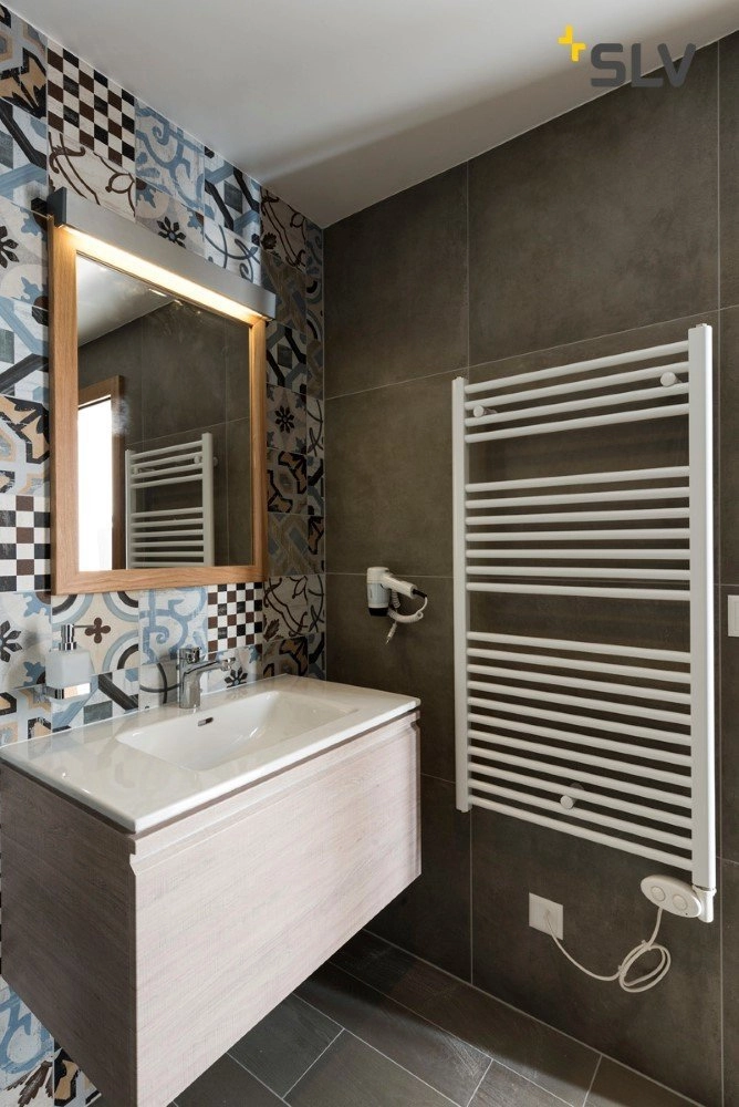 Spiegelverlichting L-LINE 62cm grijs SLV 4024163196031