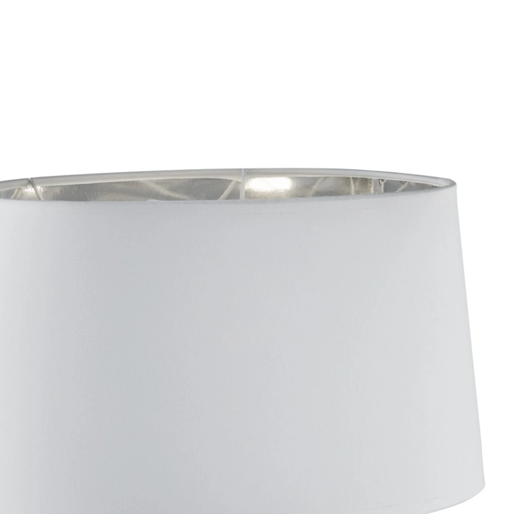 Tafellamp Taba 52cm chroom met wit Trio 4017807377514