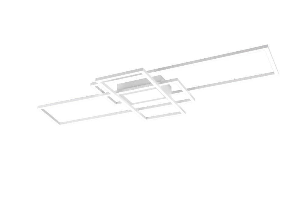 Moderne Plafonnière Irvine wit Trio 4017807452204