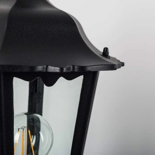 Klassieke buitenlamp Ancona zwart KS Verlichting 8714732509640