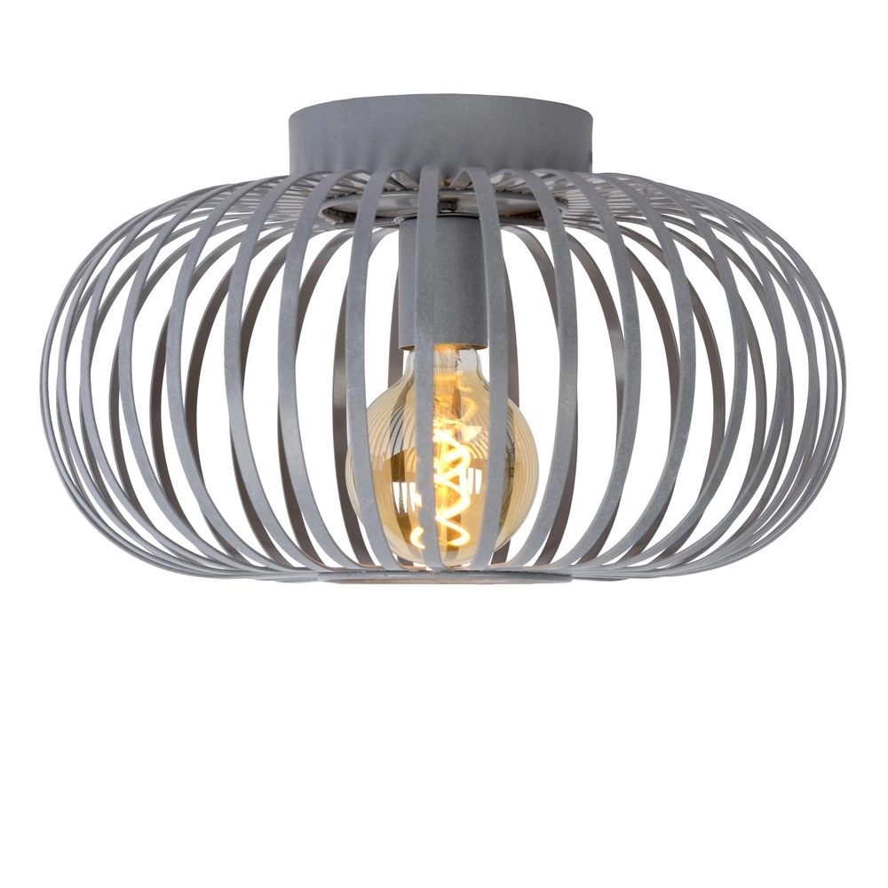 Plafondlamp Manuela Ø 39,5cm grijs Lucide 5411212782588