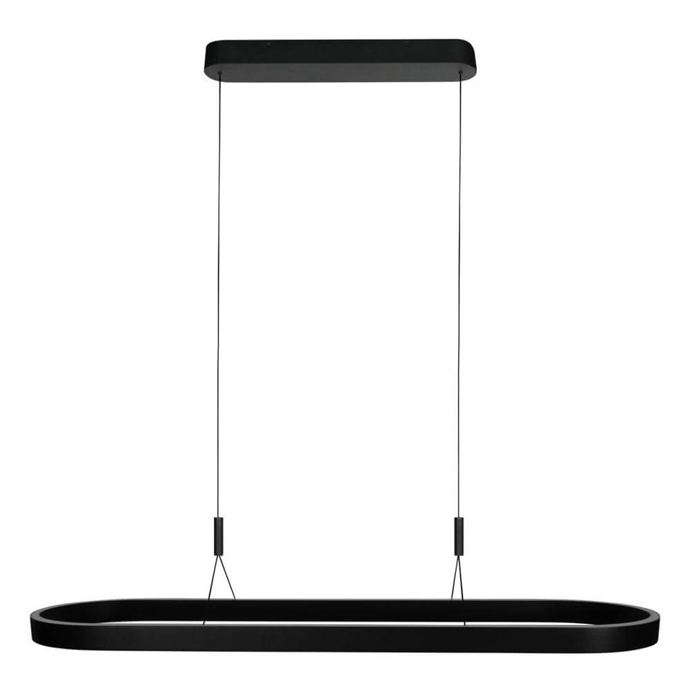 Moderne hanglamp Mykty zwart ovaal Steinhauer 8712746178227