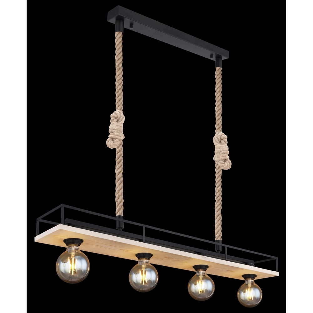 Hanglamp Trixi touw Globo 9007371419609