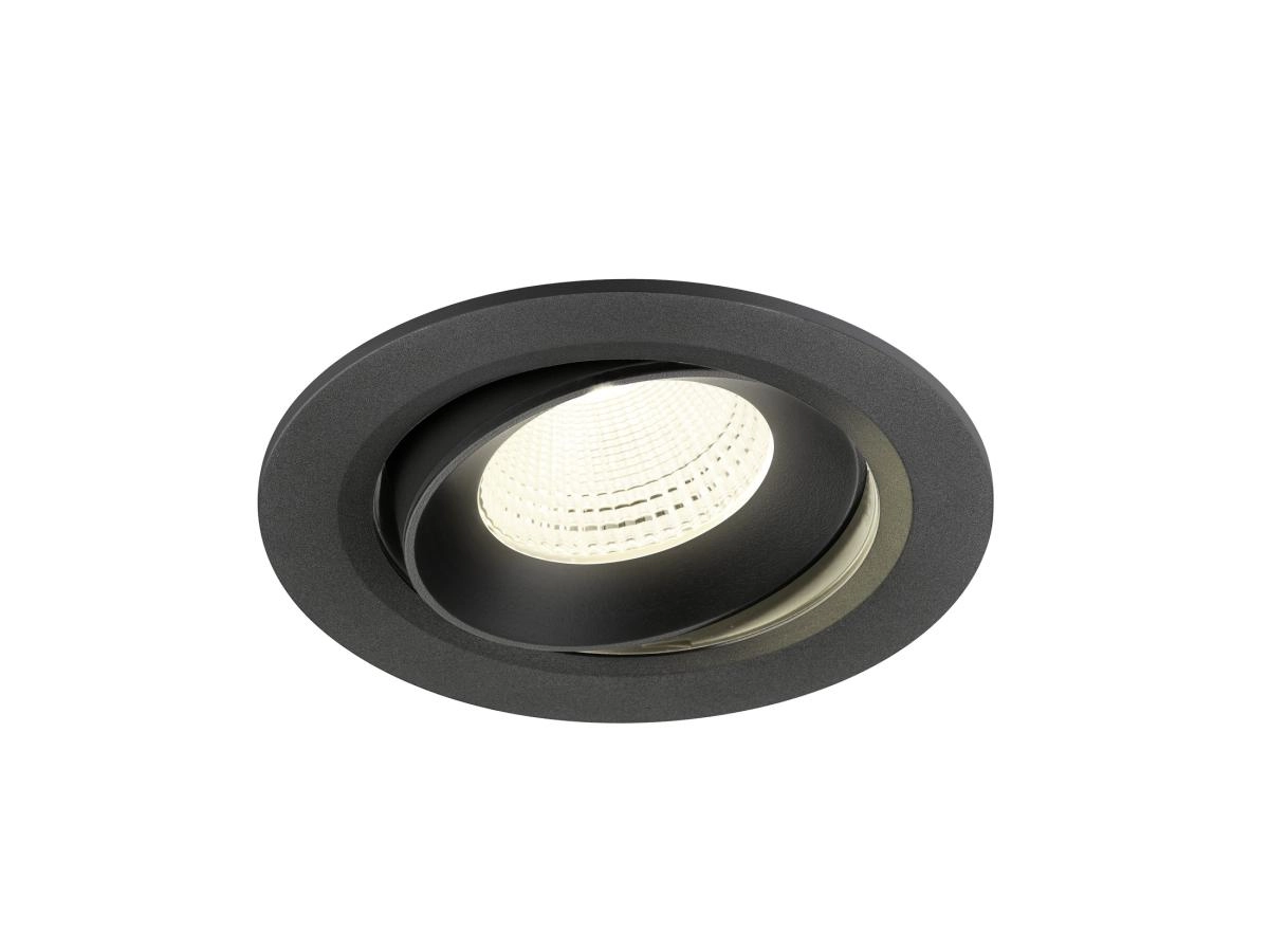 Inbouwspot Numinos Move L zwart 4000K - 55gr