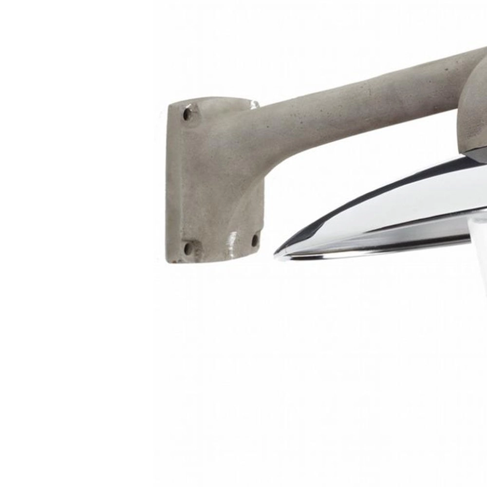 Industrie stallamp Fabrique metaalgrijs met chroom KS Verlichting 8714732119658