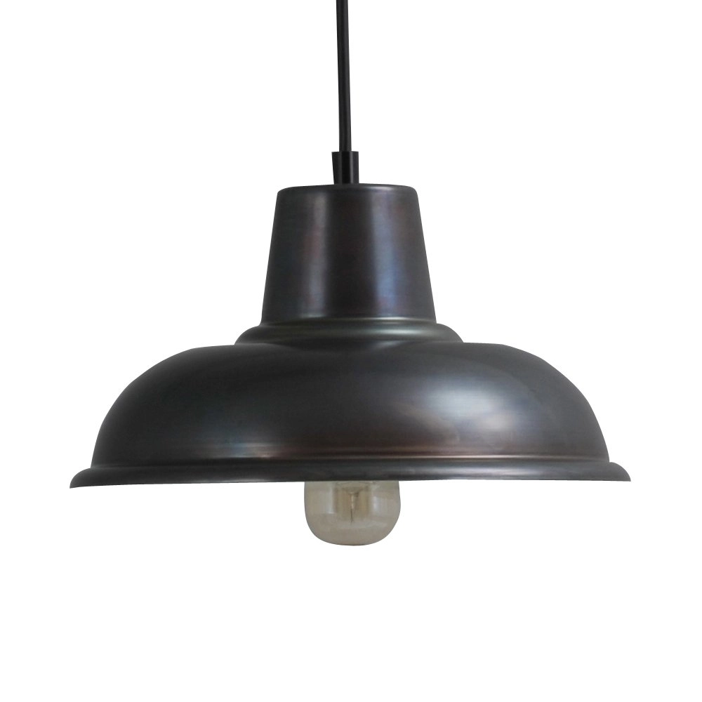 Industrie eettafellamp Industria 3x26 2-lichts gunmetal Masterlight 8718121230047