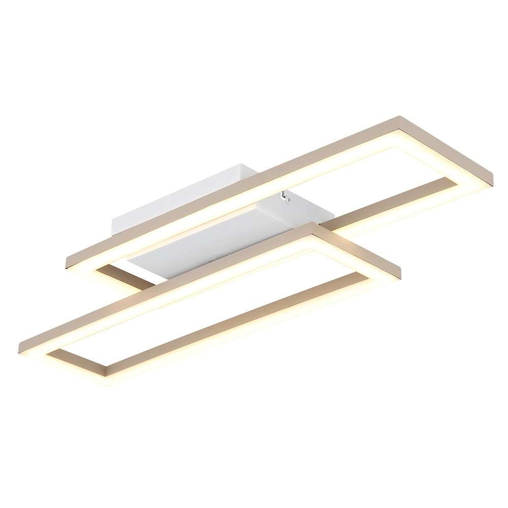 Moderne plafondlamp Wilton zand bruin 15,5cm Globo 9007371578801