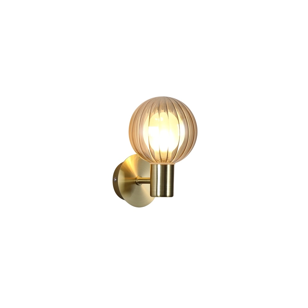 Wandlamp Luminsphere goud enkel