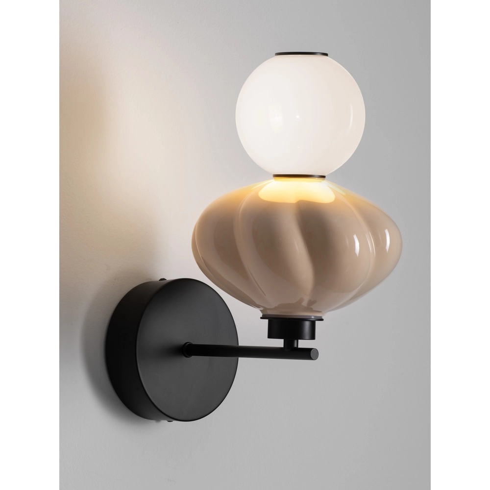 Wandlamp Oneta wit - beige Lyora 5212017473981