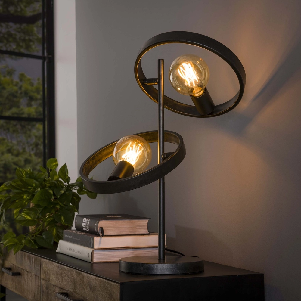 Ringen tafellamp Hover 53cm hoog - charcoal
