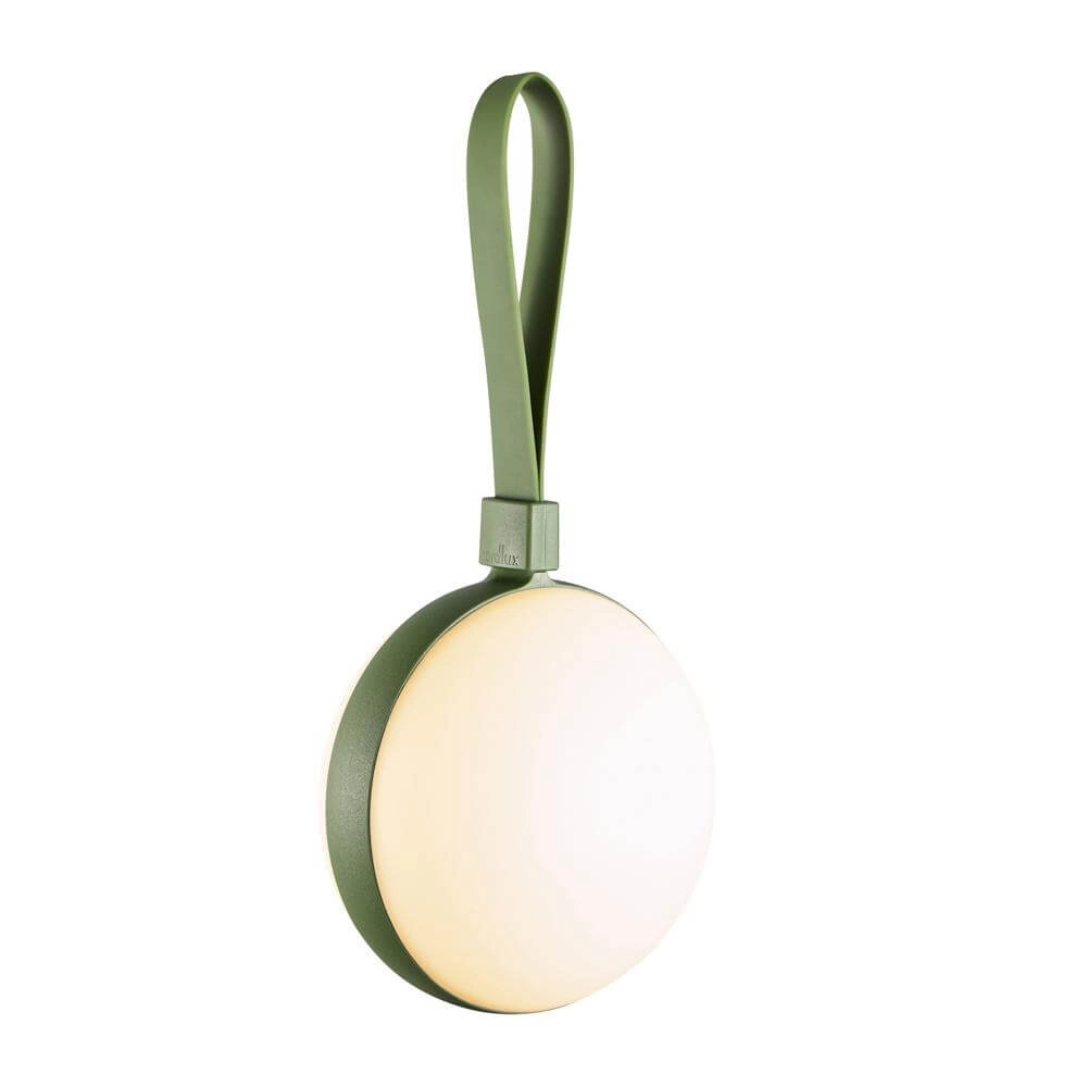 Strak tafellampje Bring To-Go groen Ø 12cm Strak tafellampje Bring To-Go groen Ø 12cm