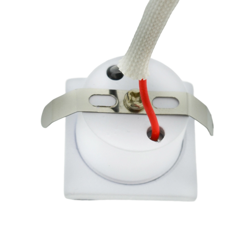 Vierkant inbouwspotje Forte Mini wit Lyora 8716803509535