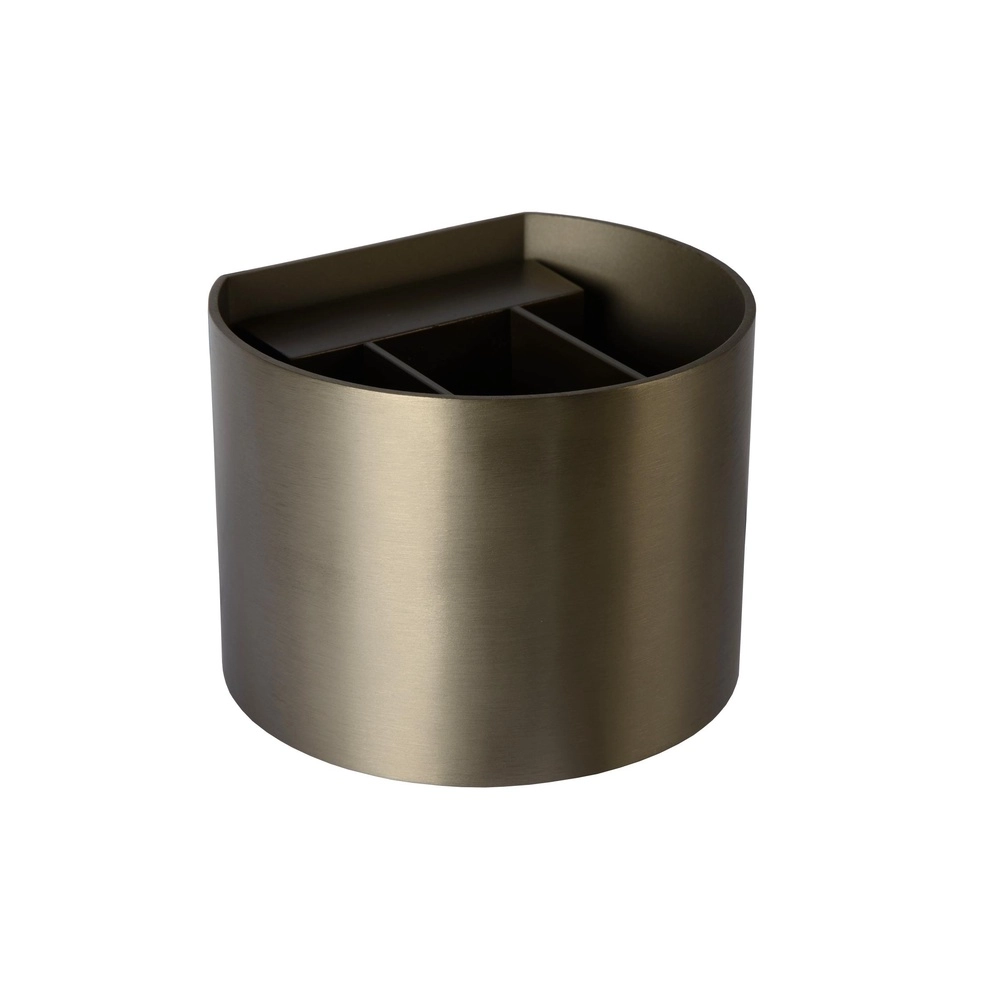 Afgeronde wandspot Xio 2700K roestbruin