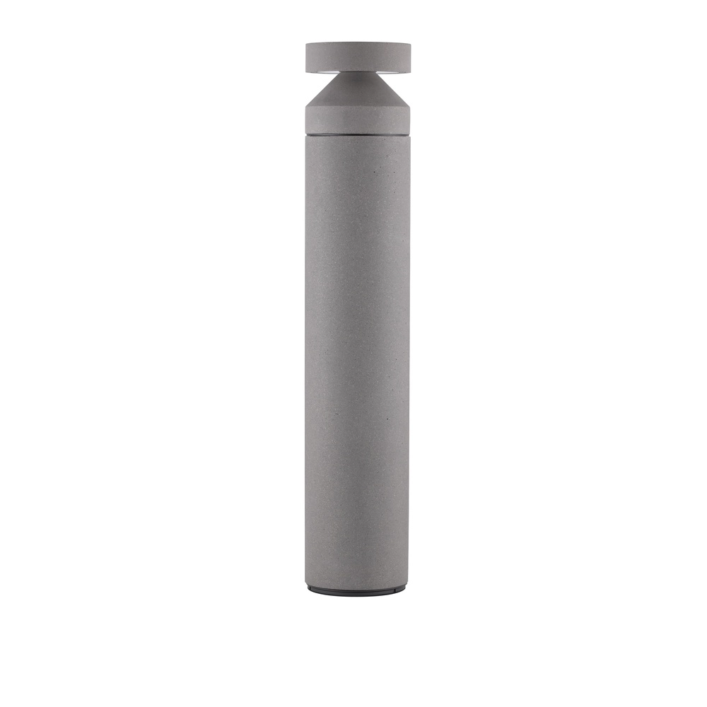 Strakke tuinlamp Navy betongrij 99,5cm Lyora 5212017454331