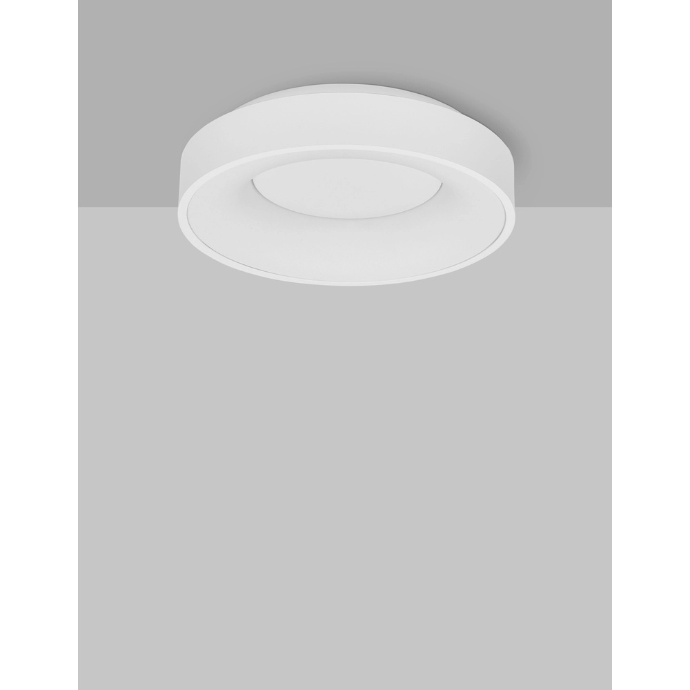 Plafondlamp Rando Thin wit Ø 38cm Lyora 5212017420022