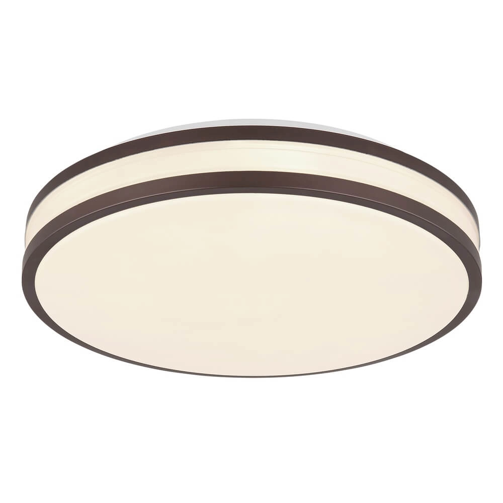 Plafonniere Betha bruin Ø 34cm Plafonniere Betha bruin Ø 34cm