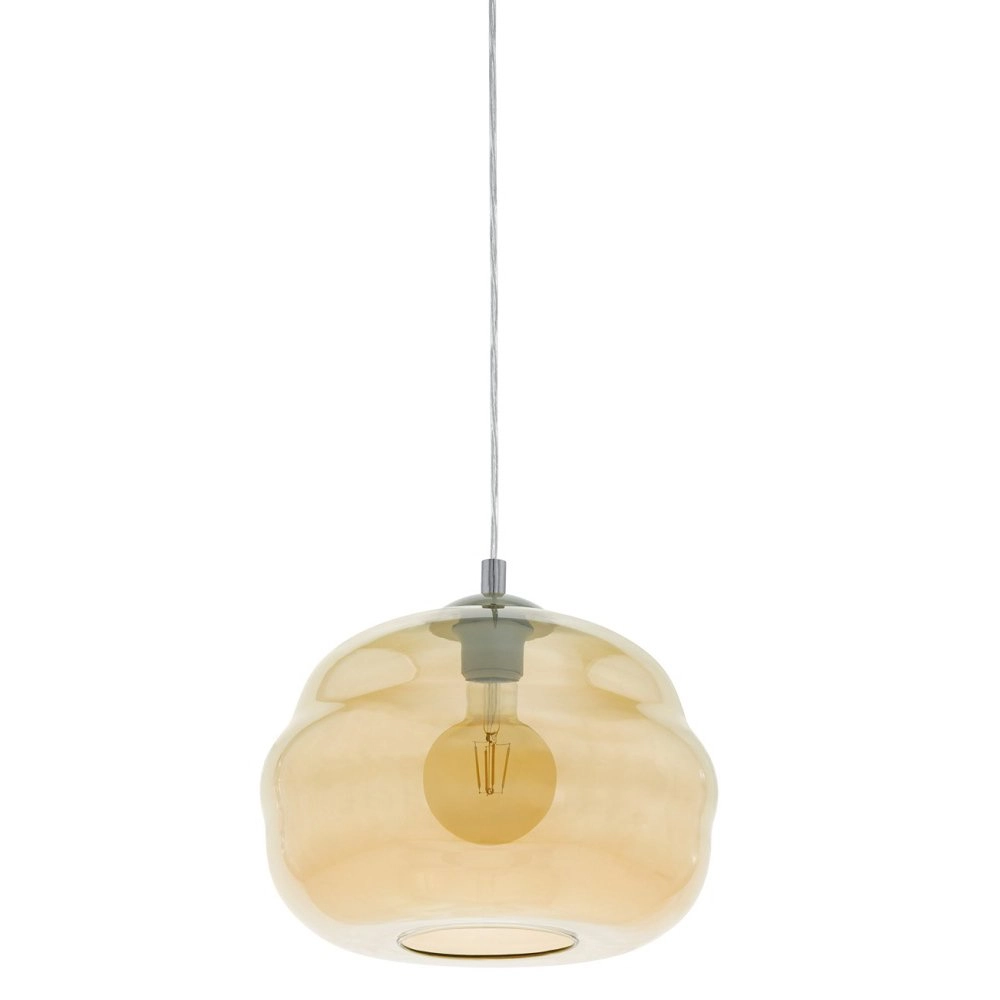 Hanglamp Dogato chroom met amber glas Stars of Light 9002759395339