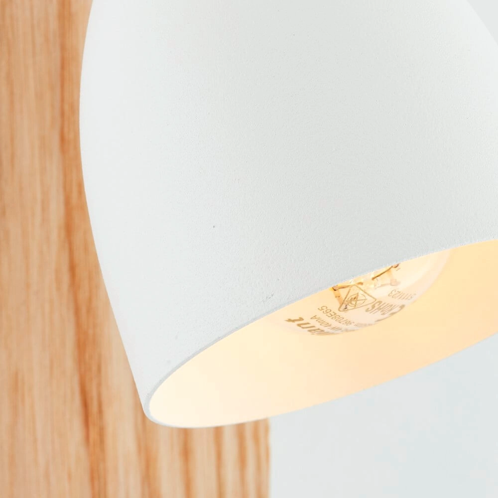 Wandlamp Daintree wit Brilliant 4004353408656