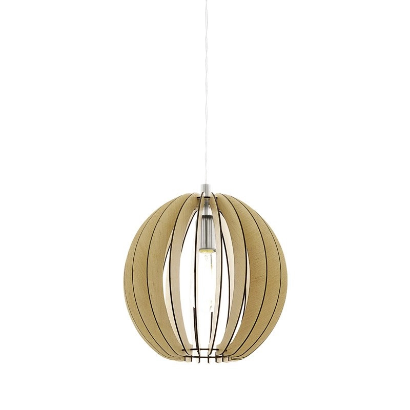 Hanglamp Cossano 30cm Maple hout