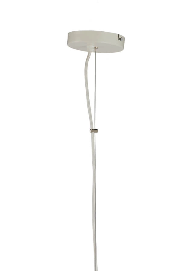 Hanglamp Kozana blauw met crème Ø 48cm Light & Living 8717807716813