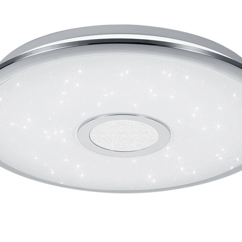 Plafonniere Osaka 42cm grijs met stereffect Trio 4017807337723