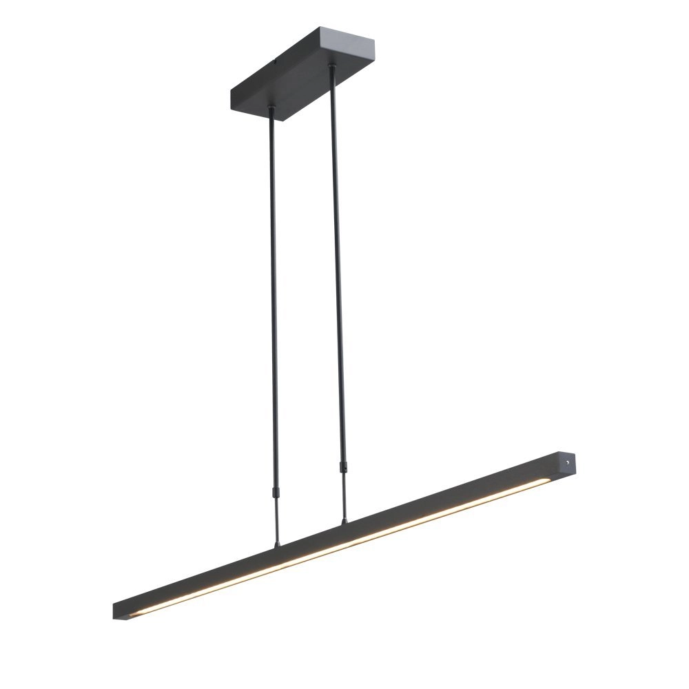 Hanglamp eettafel - kantoor Real 3 130cm zwart Masterlight 8718121181929