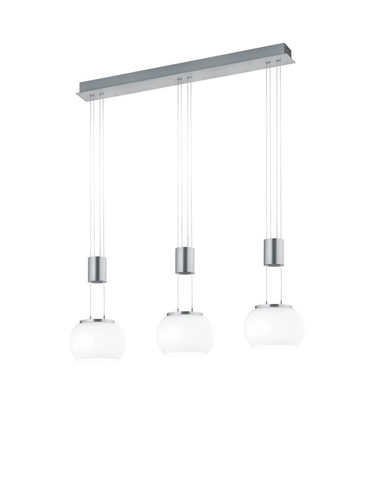 Design hanglamp Madison RVS - 3-lichts