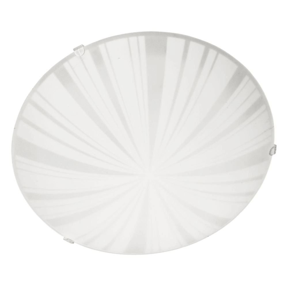 Plafondlamp Mars 1 24,5cm stripe wit