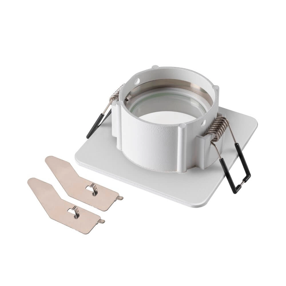 Inbouwring New Tria 68 IP65 vierkant wit - zonder fitting SLV 4024163276412