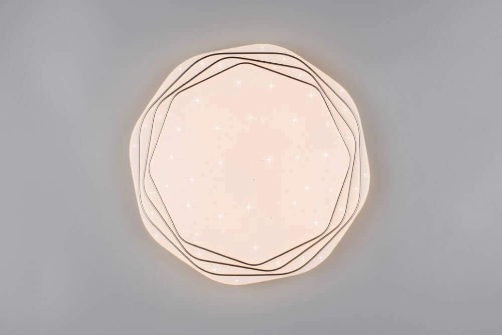 Led plafondlamp Dizzy met afstandsbediening Trio 4017807614862