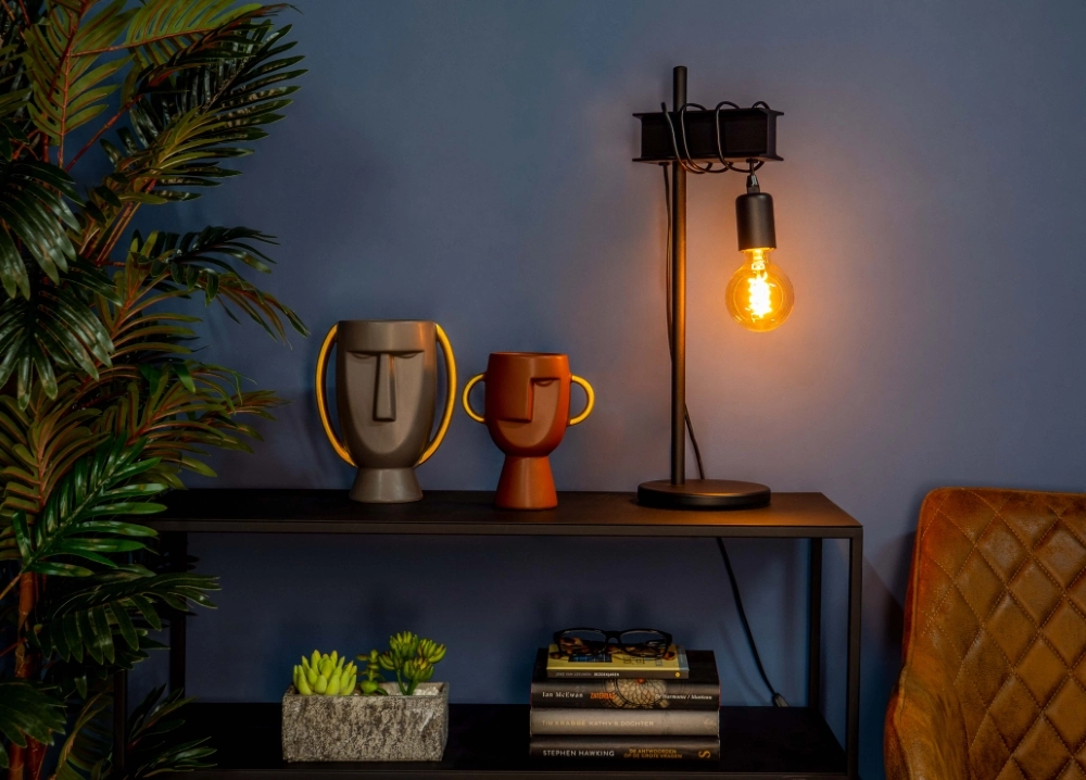 Tafellamp Townshend 6 zwart Eglo 9002759437145