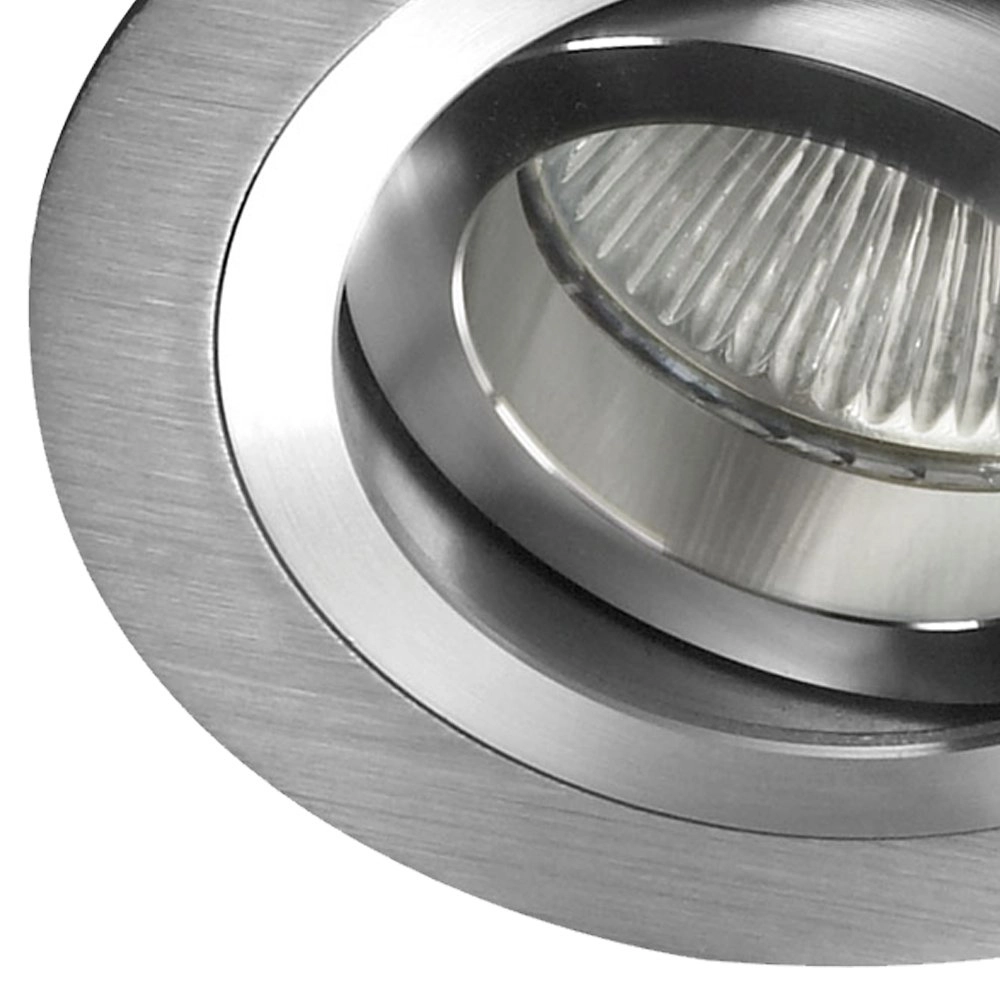 Inbouwspot Di Moda Round richtbaar metaalgrijs Masterlight 8718121015101