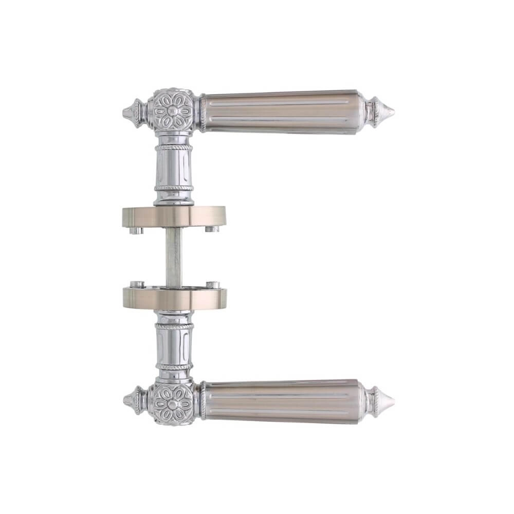 Klassieke deurklink Julietta chroom Intersteel 8714186272688