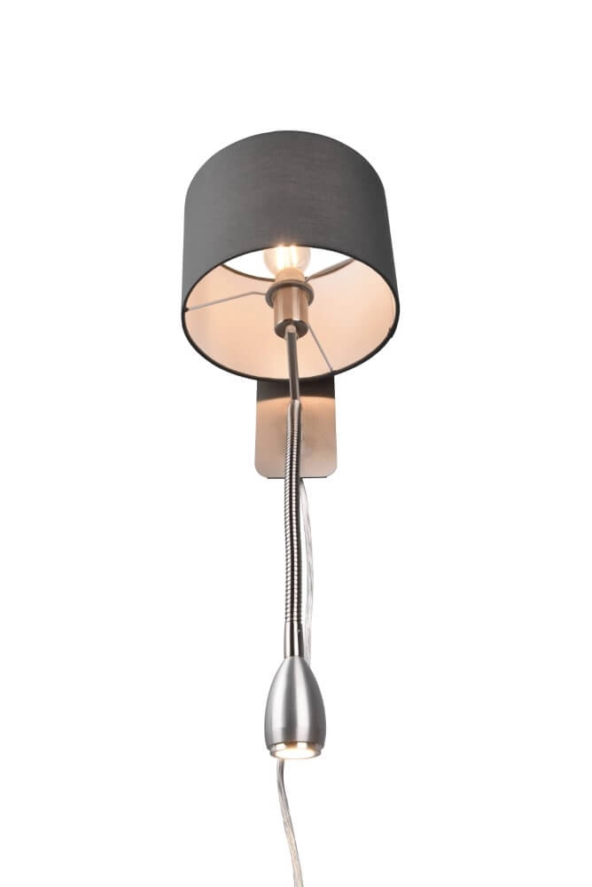 Wandlamp Hotel met leeslamp Trio 4017807508680
