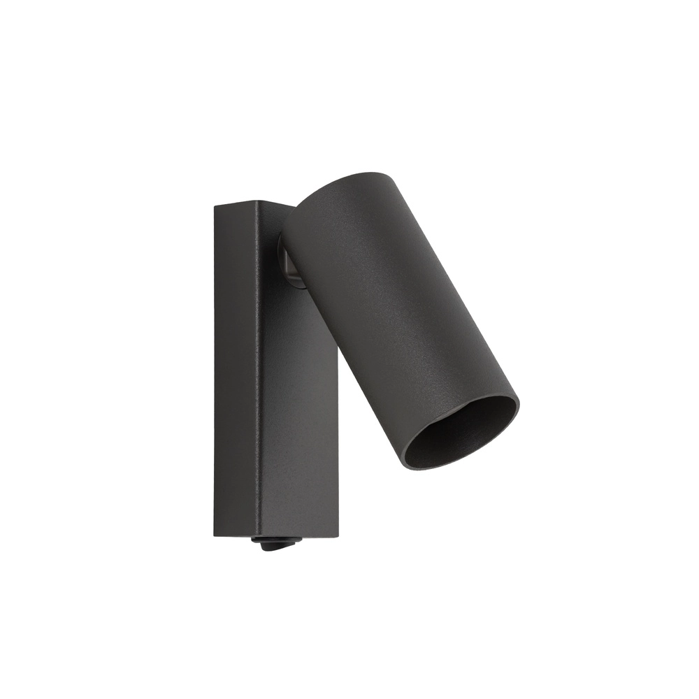 Richtbare spot Fourty met schakelaar - donkergrijs