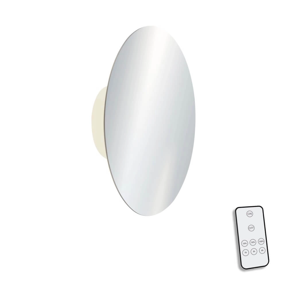 Design wandlamp Akku Puntua Ø 25cm chroom Paul Neuhaus 4012248375839