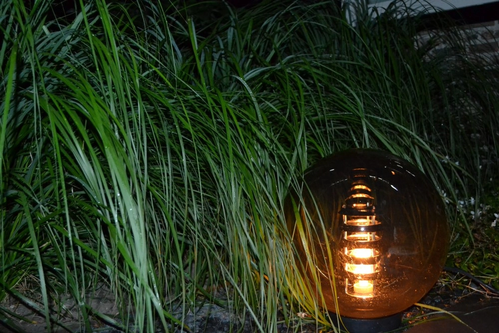 Bol lamp Bolano 20cm. basis smoke Lyora 8716803501058