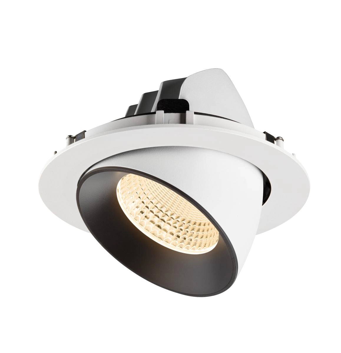 Inbouwspot Numinos Gimble XL wit/zwart 2700K - 55gr SLV 4024163308755