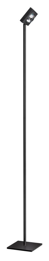 Strakke vloerlamp Jake design zwart
