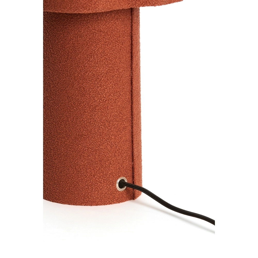 Schemerlamp Musaby organische vorm - terracotta Light & Living 8717807784263