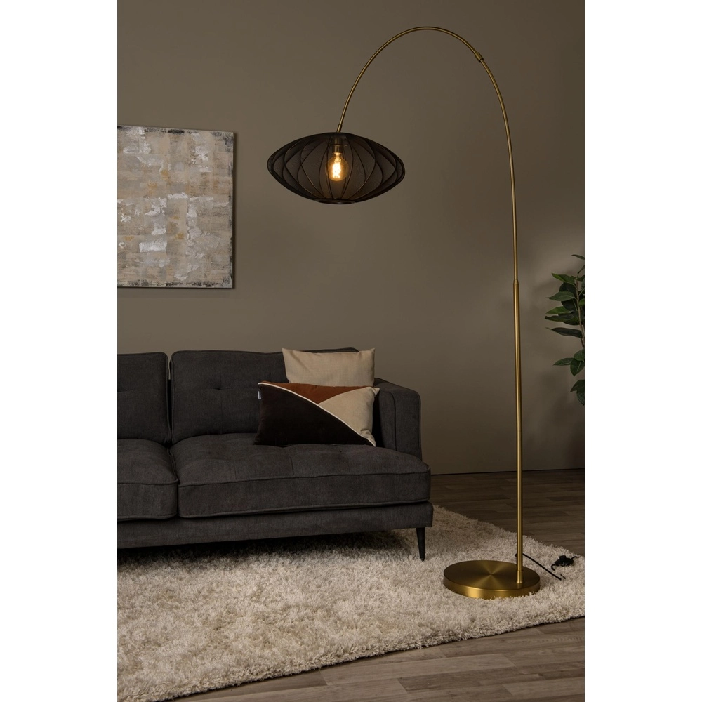 Booglamp Corina zwart Lucide 5411212032065