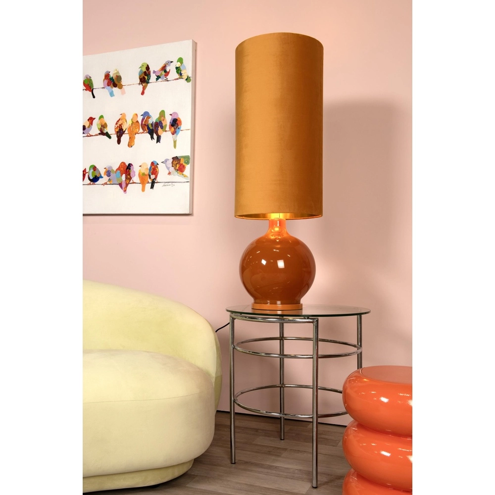 Vloerlamp Esterad okergeel Lucide 5411212106032