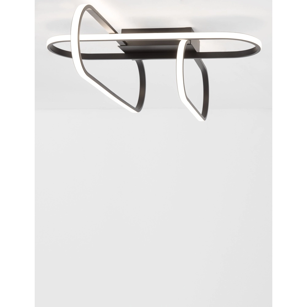 Design plafondlamp Arte zwart Design plafondlamp Arte zwart